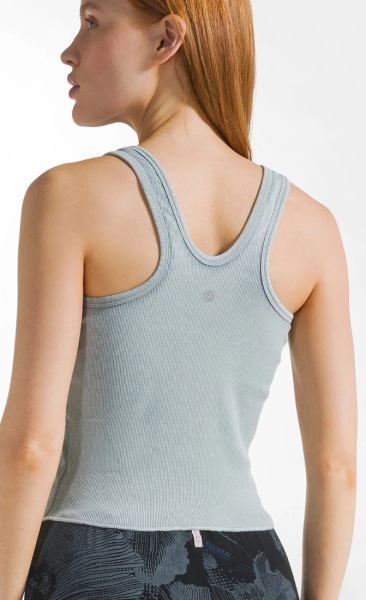 Faded Rib Tank Top - 2