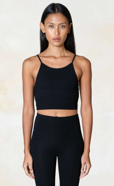 StudioK Eira High Waist Leggings Extra Long - Pitch Black - 3