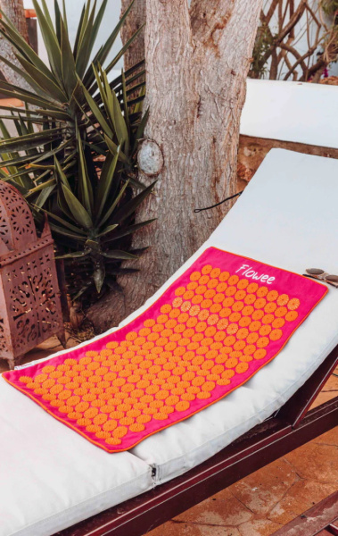 Flowee Shakti Mat Travel Fuchsia