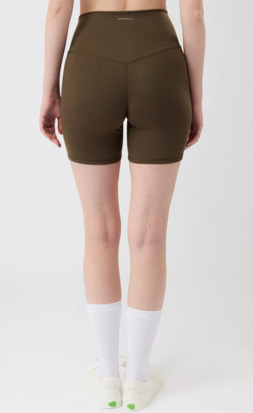 Mandala Recycled Biker Shorts - Emerald - 2