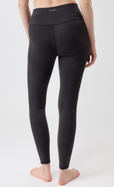 Mandala Mono Printed Leggings - Monochrome - 3