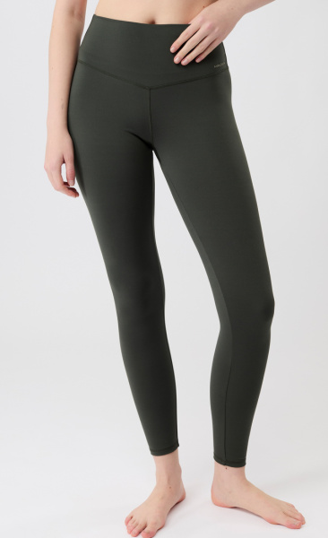 Mandala On Point Legging - Dark Olive