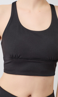 Mandala Mono Printed Bra - Monochrome