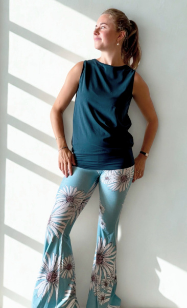 Namastay Top - Deep Teal - 2