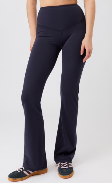 Mandala Flared Sports Pants - Night Sky