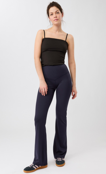 Mandala Flared Sports Pants - Night Sky - 5