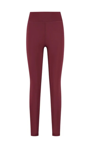 LUNE River Train High Waisted Legging - Plum - 2