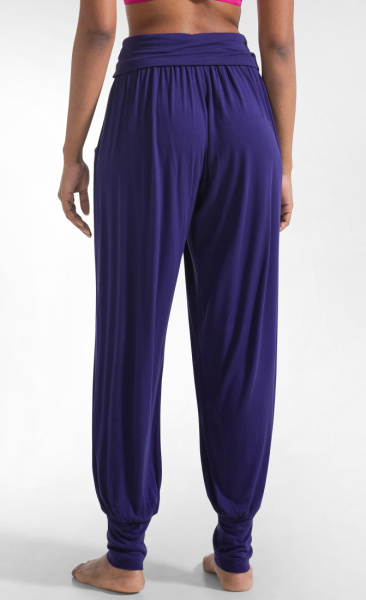 Harem Yoga Pants - Deep Red - 2