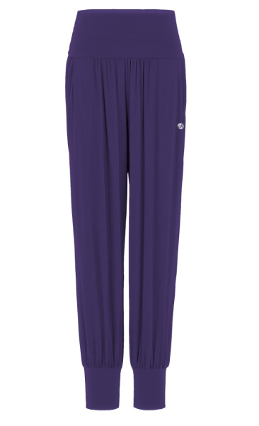 Harem Yoga Pants - Deepest Purple - 4