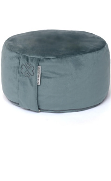 Velours Meditation Cushion Stone Blue