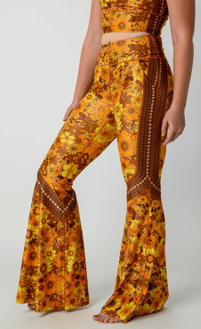 Flower Power Pocket Bell Bottom