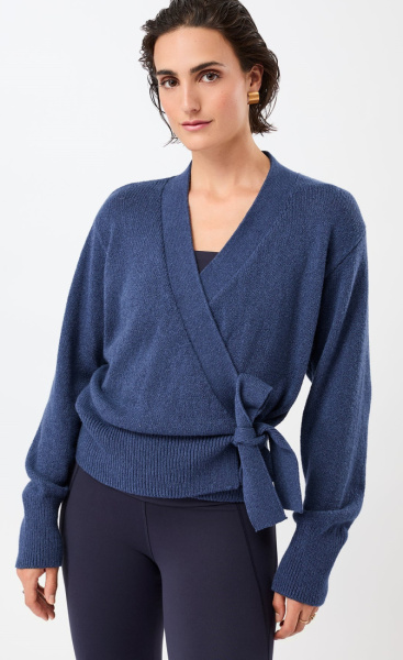 Mandala Feel Good Cardigan - Blue Pulse
