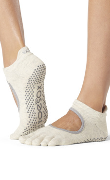 Toesox Bellarina Full Toe - Oatmeal