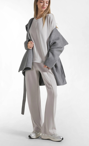 Smooth Pintuck Pants - 3