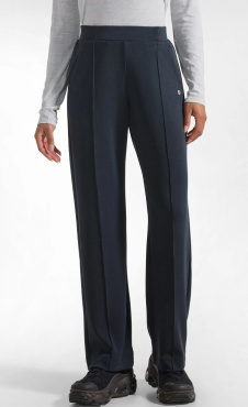 Smooth Pintuck Pants - Black