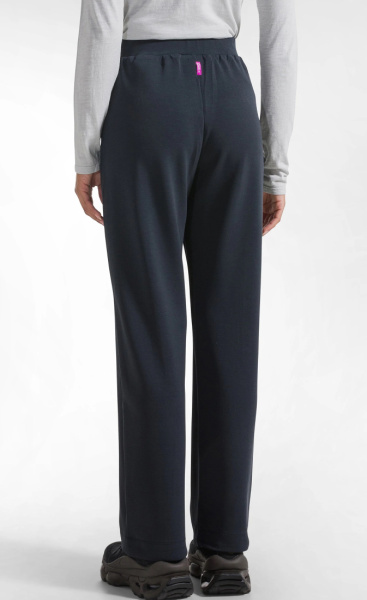 Smooth Pintuck Pants - Black - 1