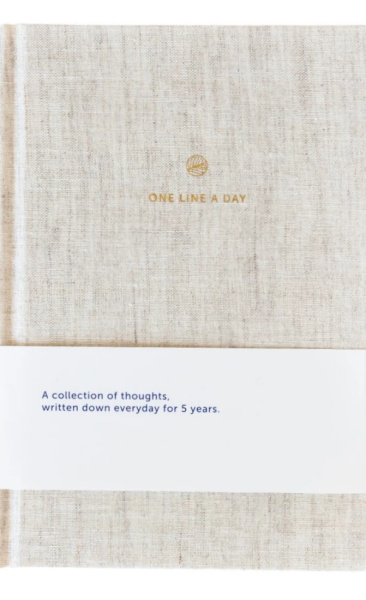 One Line A Day Linen Natural