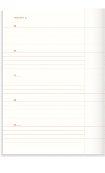 One Line A Day Linen Natural - 4