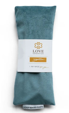 Love Generation Velvet Eye Pillow Stone Blue