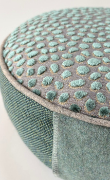 Meditation Cushion Green Panther