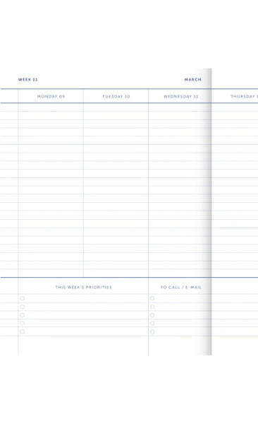 A-Journal My Journal 2026 Planner Lavender - 3