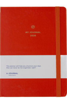 A-Journal My Journal 2026 Planner Coral