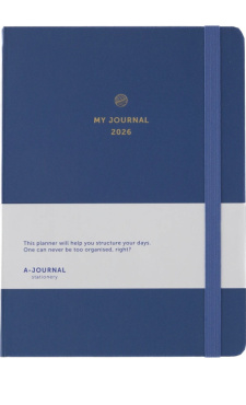 A-Journal My Journal 2026 Planner Blue