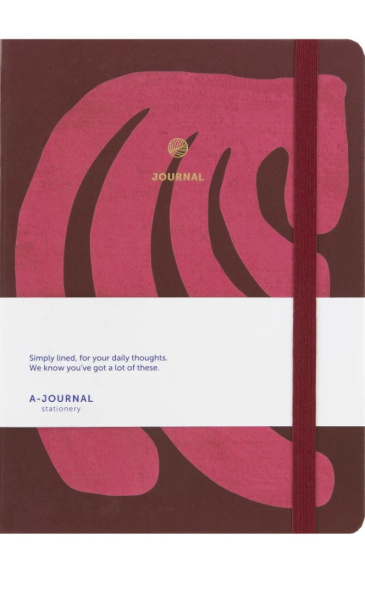 A-Journal Notebook Collage Pink