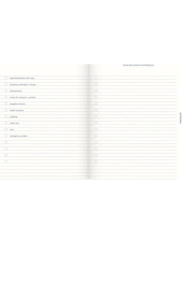 A-Journal Travel Journal - 1