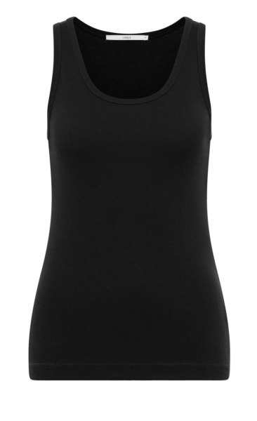 Lanius Rib Top - Dark Berry - Black - 4