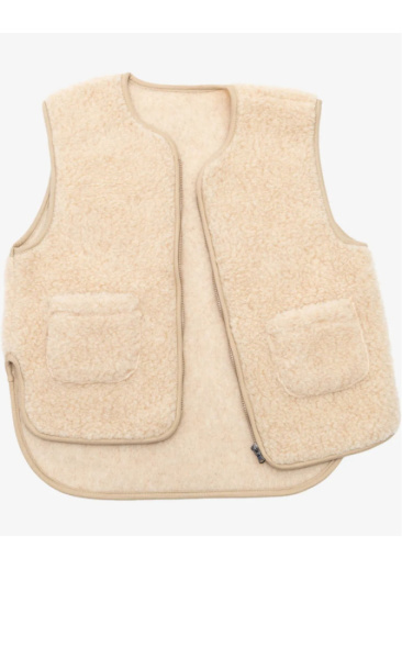 Merino Wol Vest Sea - 5