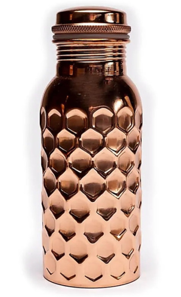 Koper Drinkfles 500ml Honingraat