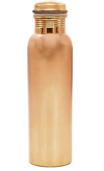 Copper Water Bottle 900ml Plain
