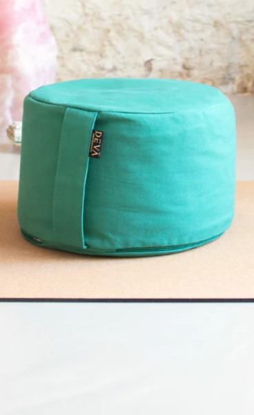 Deva Meditatiekussen Extra Hoog Emerald - 2