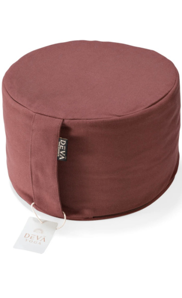 Deva Meditatiekussen Extra Hoog Brown