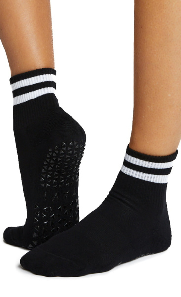 Tavi Noir Grip Socks Aria - Ebony