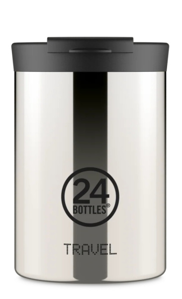 24Bottles Travel Tumbler 350ml Mirror Steel