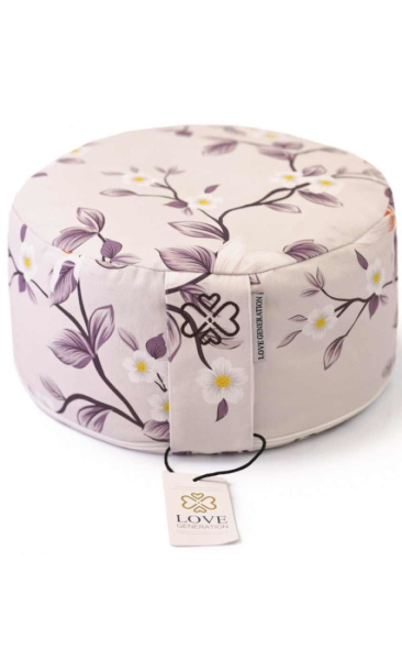 Love Generation Meditation Cushion Misty Rose - 2