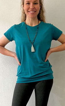 Namastay Tee - Emerald