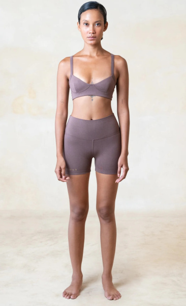 StudioK Disa Bamboo Shorts - Taupe - 3