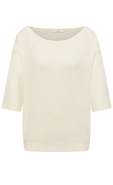 Lanius Hemp & Cotton Elbow Shirt - Lipstick - 4