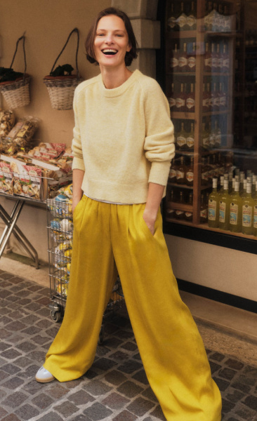 Lanius Flowtime Pants - Dark Kiwi