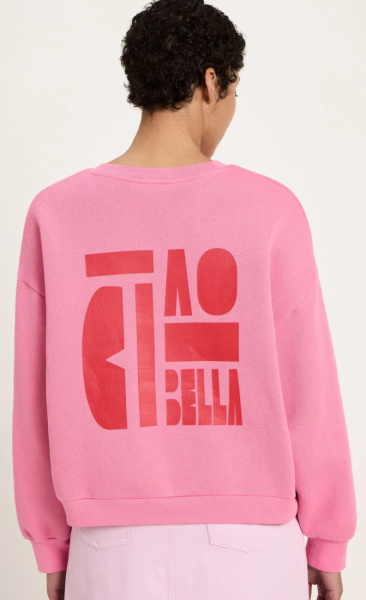 Lanius Ciao Sweatshirt - Bright Orchid