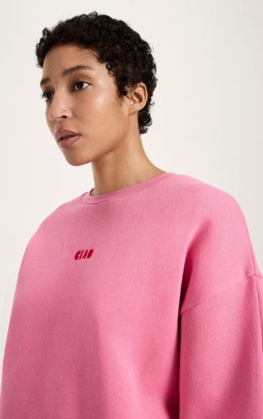 Lanius Ciao Sweatshirt - Bright Orchid - 2