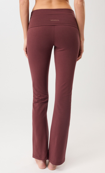 Mandala Classic Rolldown Yoga Pants - Pistacchio - 2