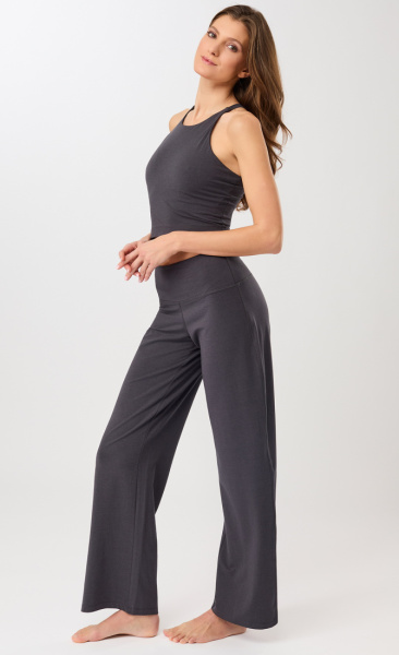 Mandala Wide Leg Workout Pants - 4