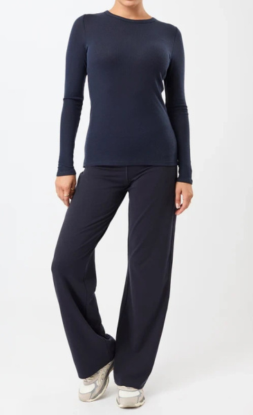 Mandala Wide Leg Pants - Night Sky