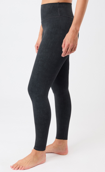 Mandala Mono Printed Leggings - Anthra - 1