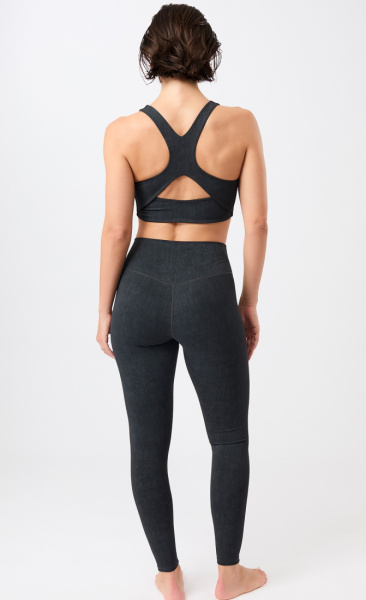 Mandala Sports Bra Monoprinted - Anthra - 4