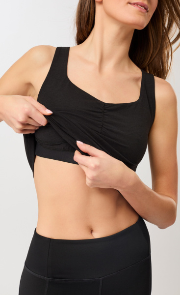 Mandala Balance Top - Black - 3